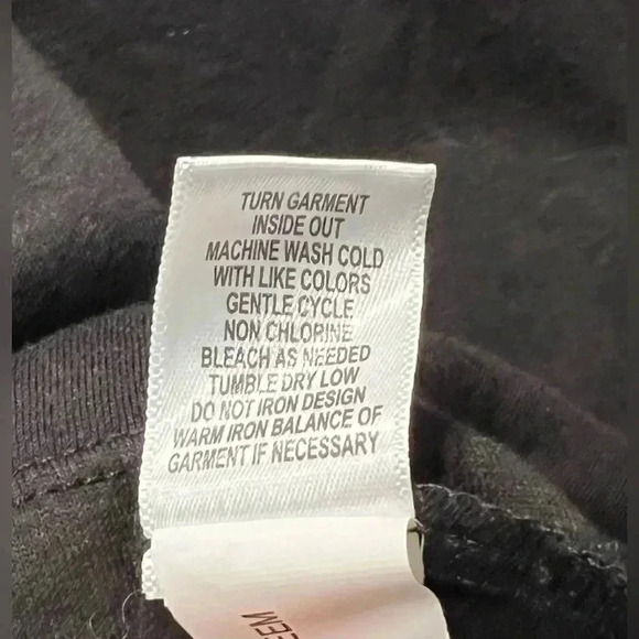 Self Esteem Black Graphic Short Sleeve T-Shirt - Size M​ - Picture 5 of 7